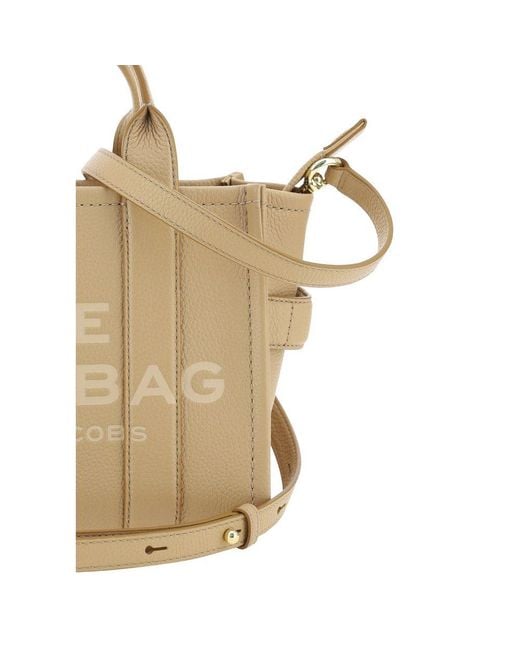 Marc Jacobs Natural Beige Calf Leather Bos Taurus Handbag