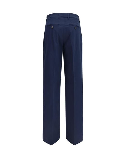 True Royal Blue Niki Pants Cotton; Elastane