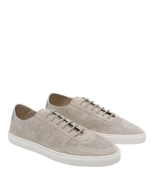 Common Projects Gray Sneakers Suede Leather/Rubber Sole for men