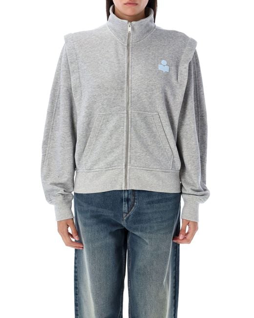 Isabel Marant Gray Madilia Sweatshirt