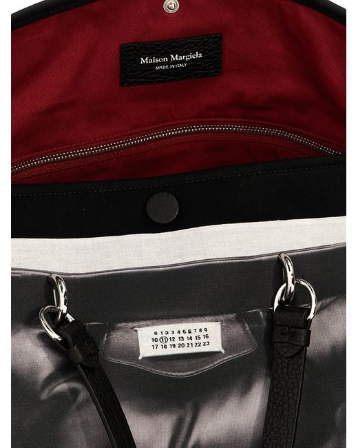 Maison Margiela Black Trompe L Hand Bags for men
