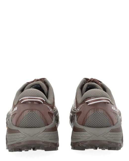 Hoka One One Gray Sneakers Mafate Speed 2 Textile Trainers