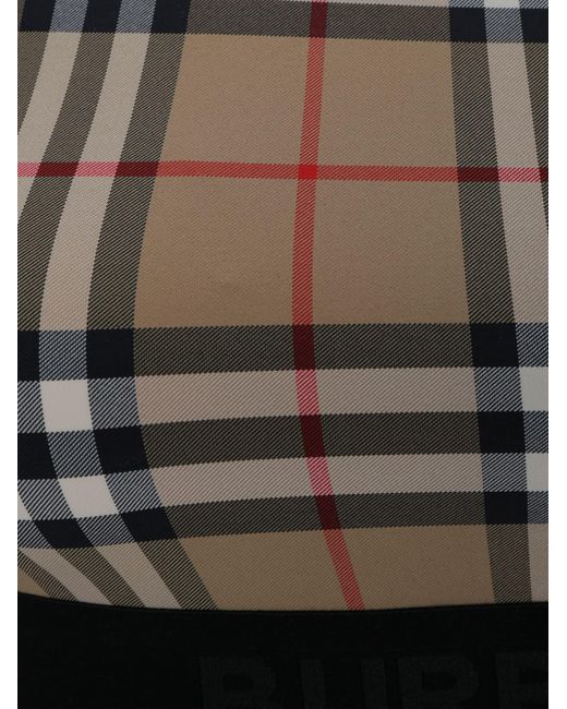 Burberry Dalby Check Sport Top