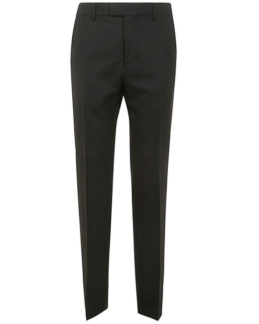 AMI Black Cigarette Trousers for men