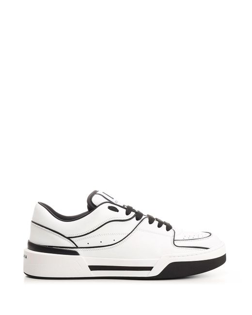 Dolce & Gabbana White New Roma Sneaker for men