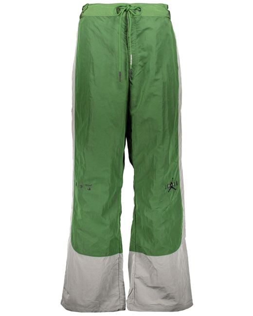Off white nylon best sale pants