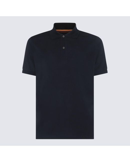PS by Paul Smith Navy Blue Cotton Polo Shirt for men