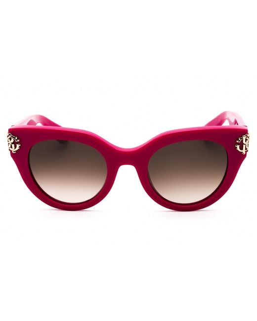 Roberto Cavalli Black Frame And Lens Sunglasses