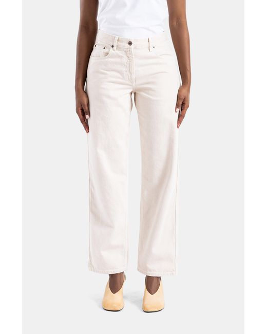 Casey Casey Natural Jean Paulo Denim Trousers