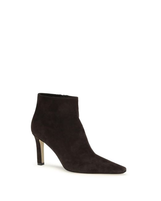 The Row Black Ankle Boots Nappa Leather