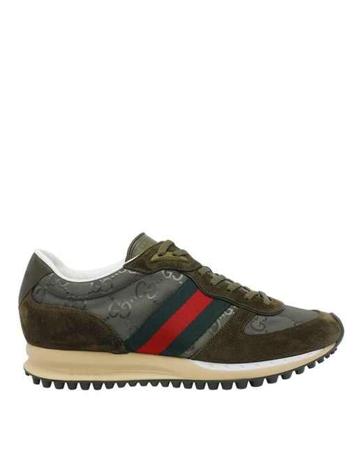 Gucci Green Re-Motion Sneakers for men