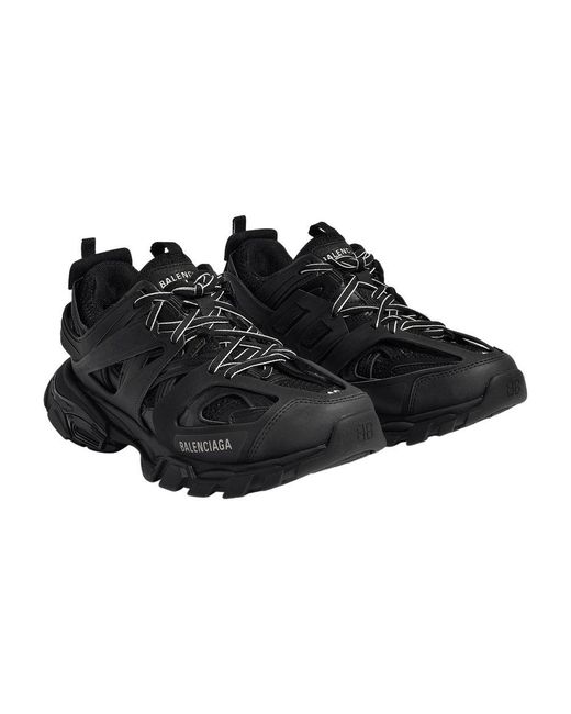 Balenciaga Black Track Sneaker Plastic Shoes