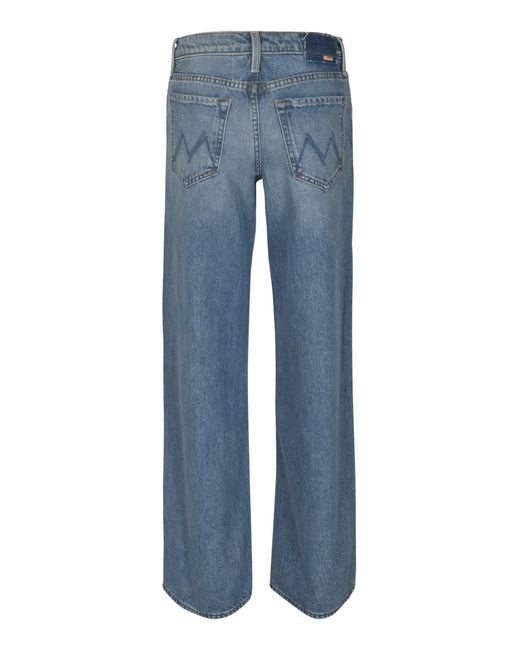 Mother Blue The Down Low Spinner Jeans