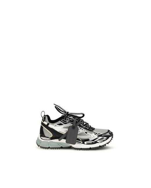 Off-White c/o Virgil Abloh White Polyester Athletic Sneakers