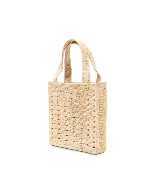 A.P.C. Natural Tote Bag Raffia