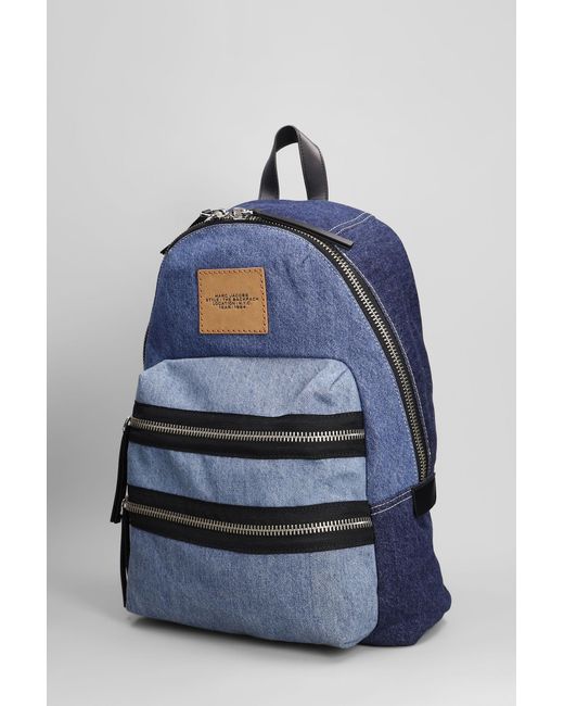 Marc Jacobs Blue The Large Backpack Backpack