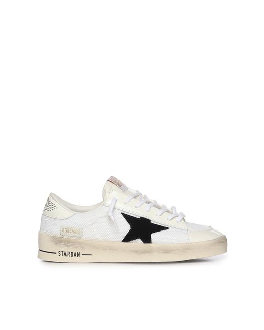 Golden Goose Deluxe Brand White Sneakers Cowskin for men