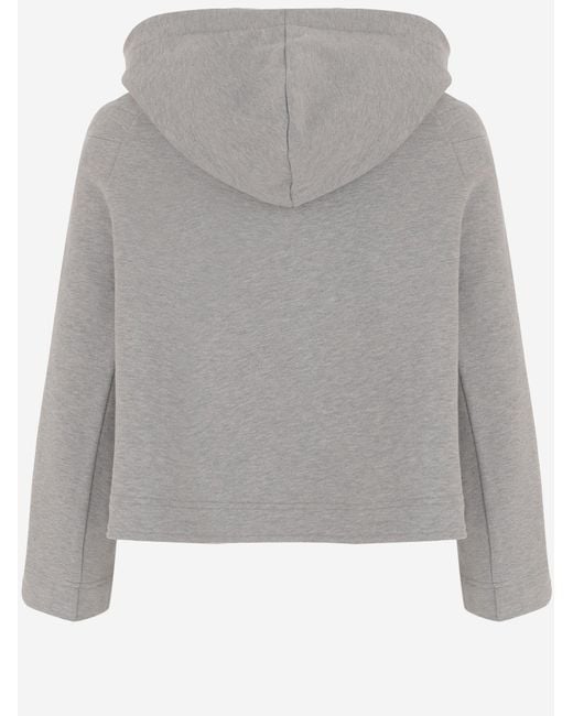 Dries Van Noten Gray Jacket Double-Breasted Cotton