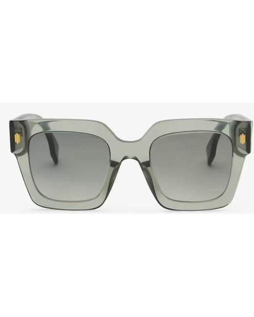 Fendi Gray Fe4010i Sunglasses