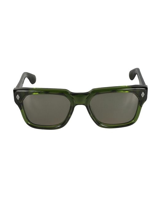 Chrome Hearts Green Wayfarer Classic Sunglasses