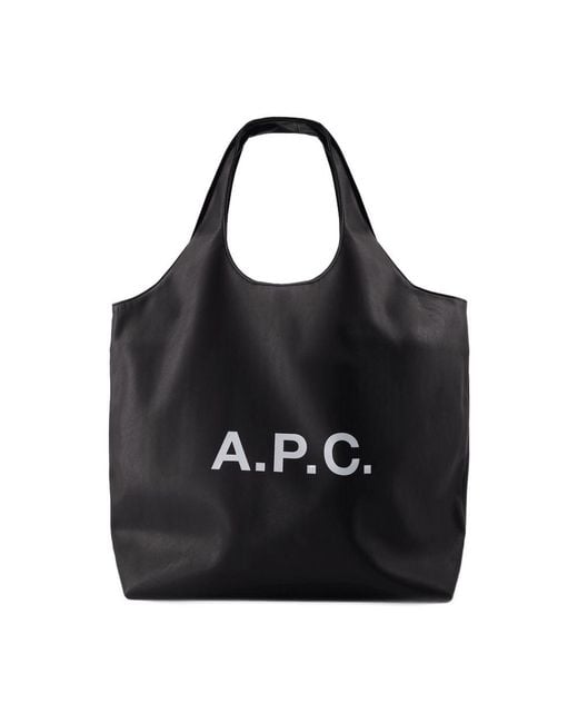 A.P.C. Black Tote Ninon