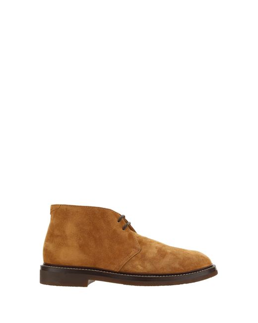 Brunello Cucinelli Brown Lace Up for men