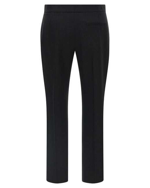 McQueen Black Cigarette Pants