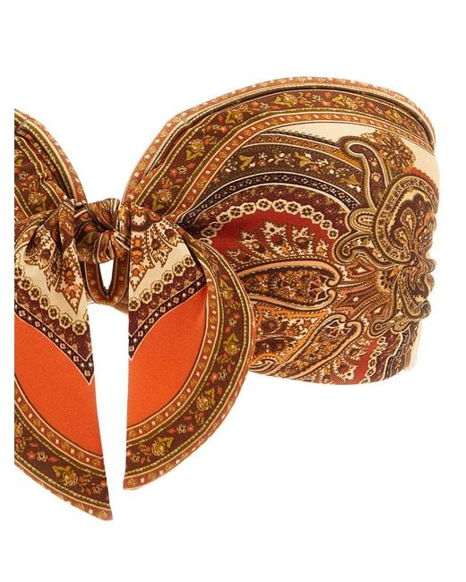 Zimmermann Brown Polyamide Bikini Clothing