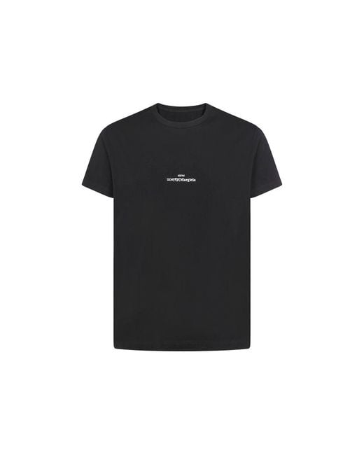Maison Margiela Black Cotton T for men