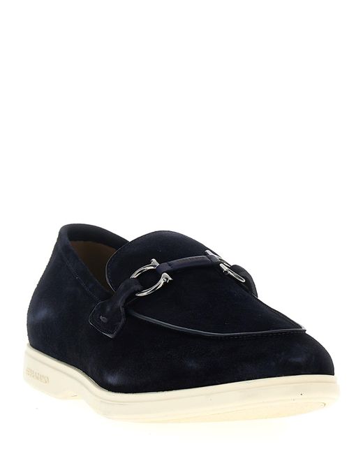 Ferragamo Black 'Cosimo' Loafers for men