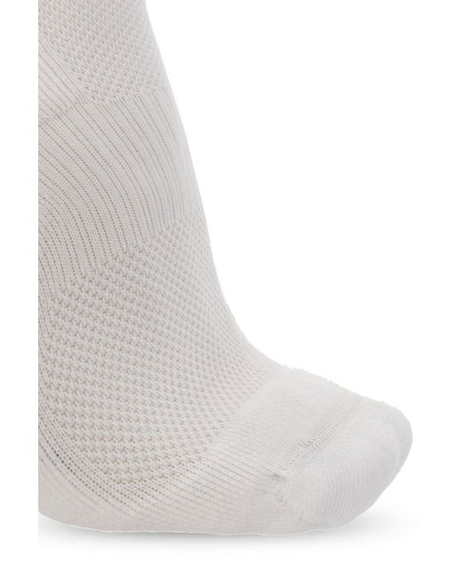 Gucci White Socks With Logo, for men