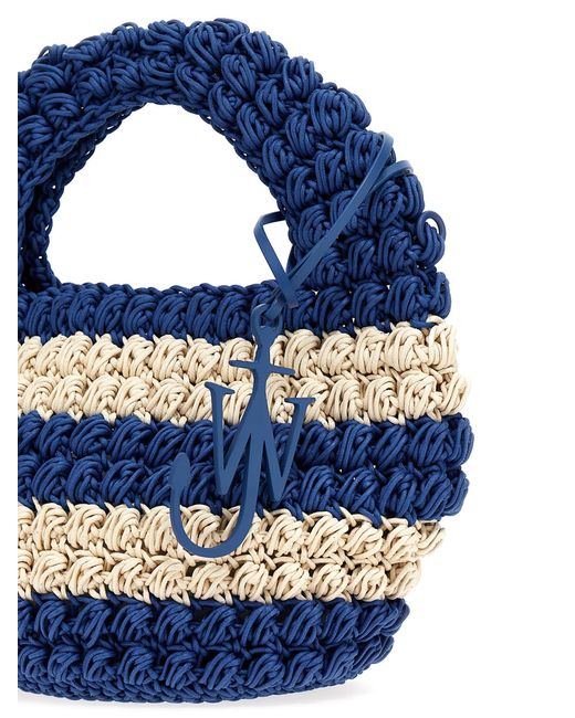 J.W. Anderson Blue Popcorn Basket Handbag