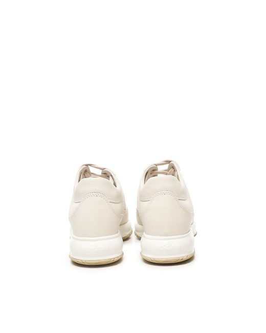 Hogan White Interactive Sneakers