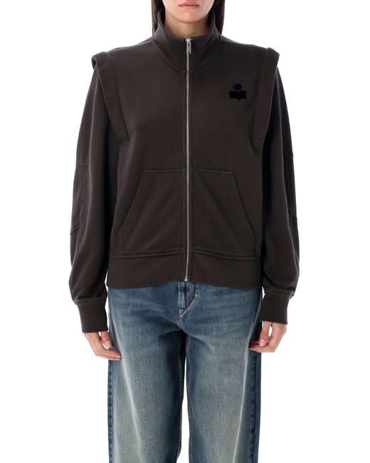 Isabel Marant Black Etoile Madilia Sweatshirt
