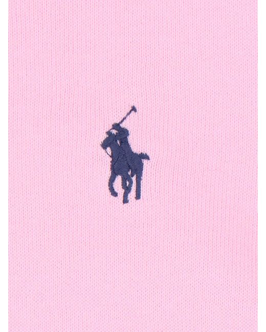 Polo Ralph Lauren Pink Logo Sweater for men