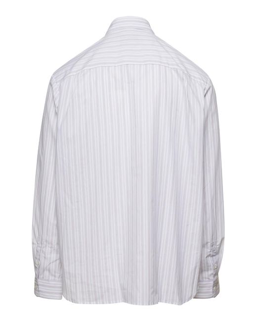 A.P.C. White Malo Stripe for men