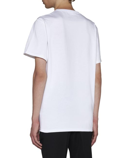 Alexander McQueen White T-shirts And Polos for men