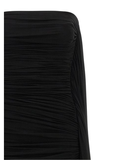 Alexander Wang Black Copper Short Dress