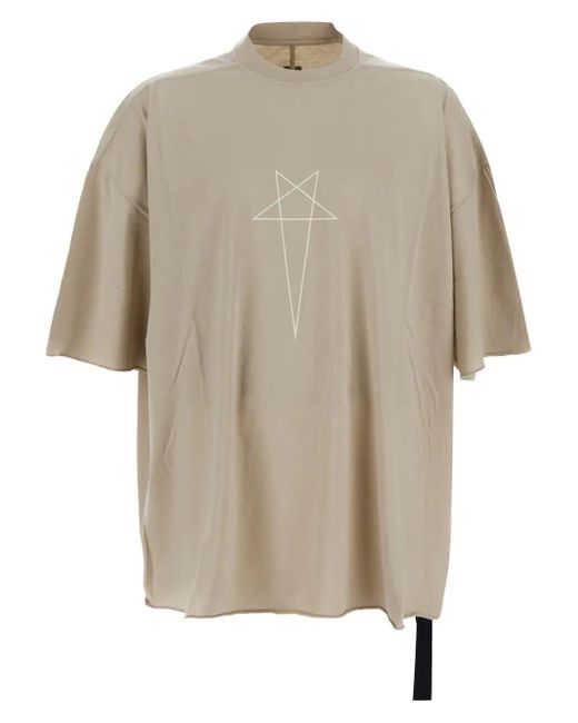 Rick Owens Natural Tommy Tee for men