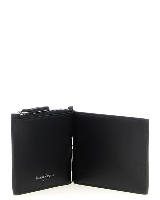 Maison Margiela Black Leather Wallet for men