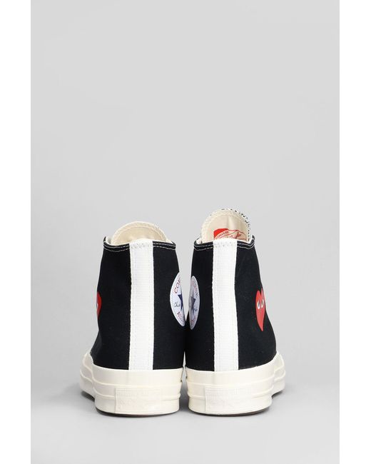 COMME DES GARÇONS PLAY White Chuck 70 Cdg High Sneakers