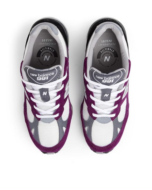 New Balance Purple 991 'Grape Juice' Made