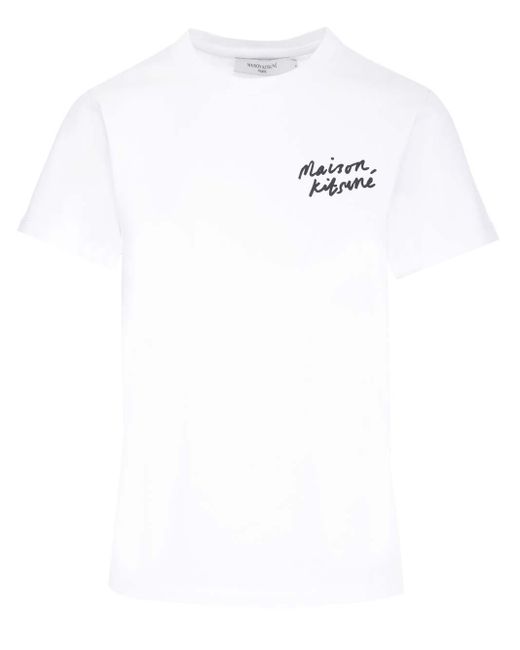 Maison Kitsuné White T-shirt Maison Kitsun? for men