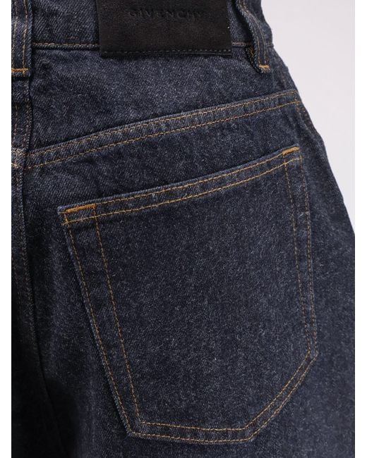 【関税&送料込】Givenchy Twisted Dark Blue Denim Jeans Givenchy Twisted Dark Denim Jeans in Blue | Lyst UK