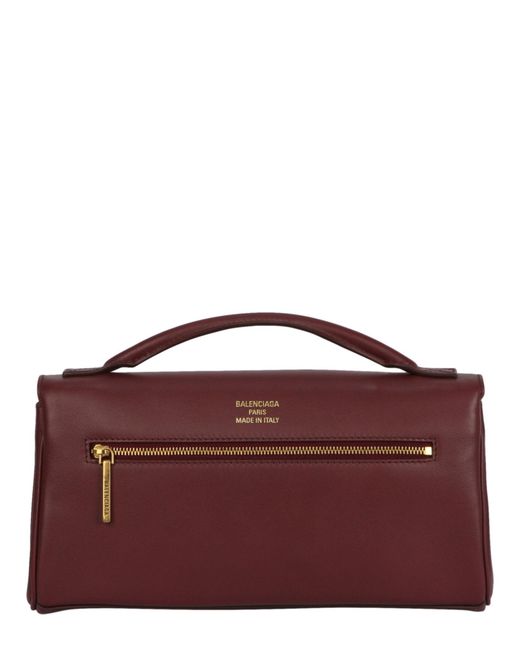 Balenciaga Purple Bel Air Clutch S 834943-2Abav-6036 Outer: Calfskin Leather Clutches