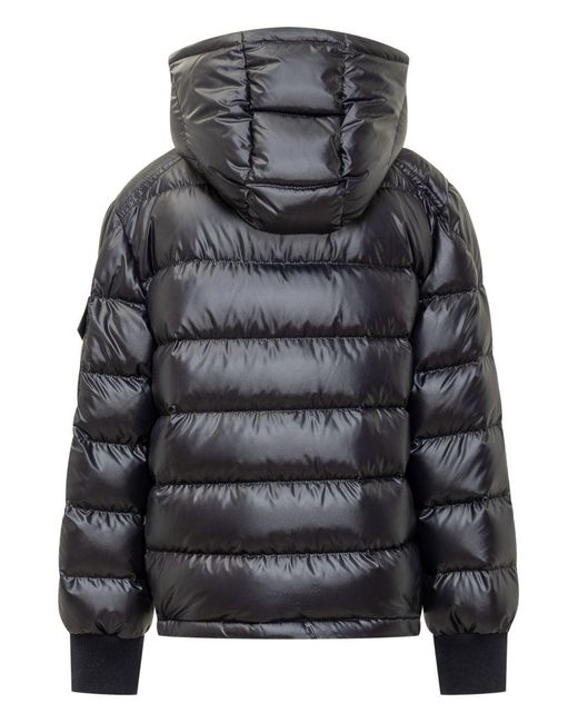 Moncler Blue Kids Down Jacket Manaem Padded for men