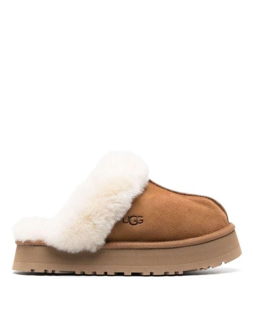 Ugg Brown Mule Disquette Leather