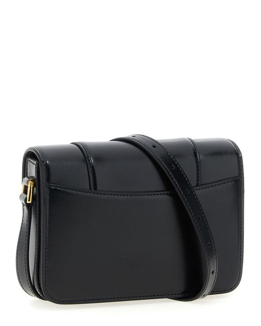 バッグ・カバンその他 BALENCIAGA 'Flap Hourglass' small crossbody bag Black Balenciaga Flap Hourglass Small Crossbody Bag in Black | Lyst