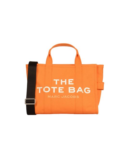 Marc Jacobs Orange The Tote Bag Logo Tote