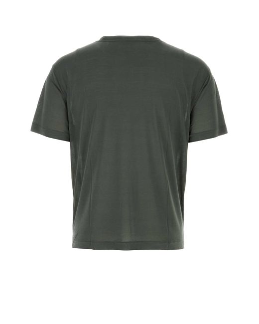 Lemaire Green T-Shirt for men